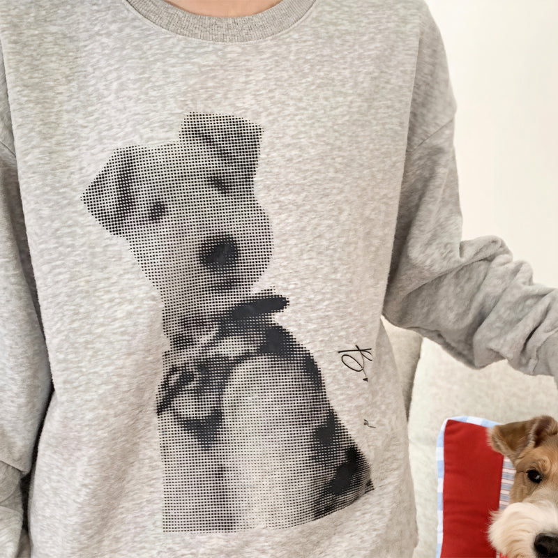 Custom pet hoodie featuring multiple dogs, ideal for dog owners who want personalized pet apparel