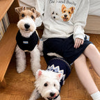 Custom pet hoodie featuring multiple dogs, ideal for dog owners who want personalized pet apparel