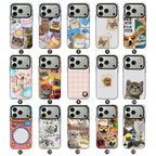 custom pet phone case design options collage with multiple cute dog and cat styles