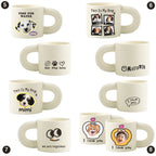Custom pet photo mug styles 5 to 8 with dog images, text designs, and personalized layouts for pet lovers.